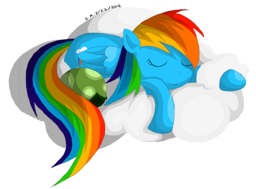 darhus:  Rainbow Nap by *SageEarth 