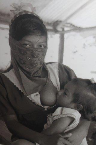 lahoops:  Beautiful photo of an indigenous, Zapatista woman nursing her child.