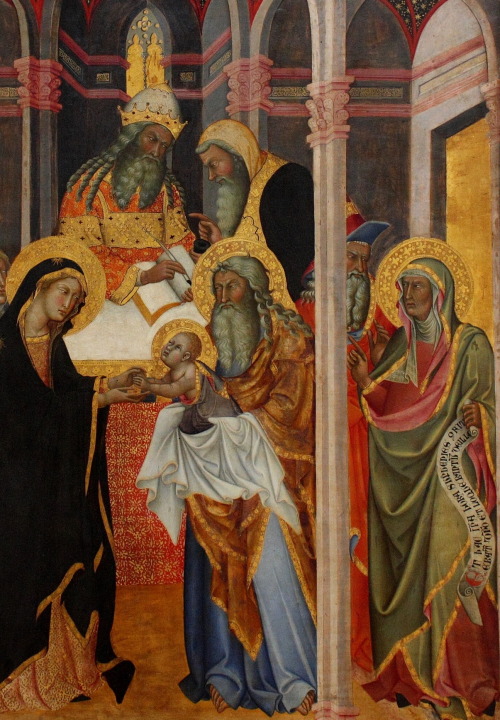 Presentation in the Temple, Bartolo di Fredi, 1388 (x)