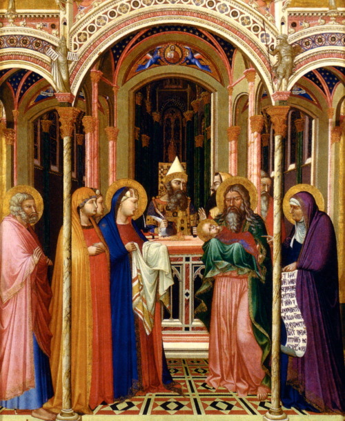 demedici:Presentation in the Temple by Ambrogio Lorenzetti, 1342