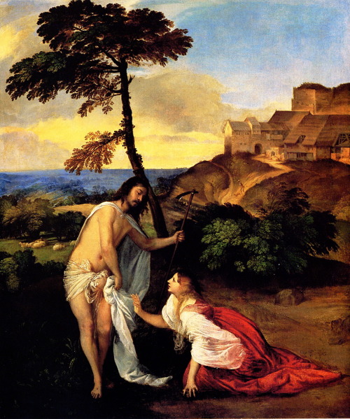 Noli Me Tangere, by Titian, 1511 (x)