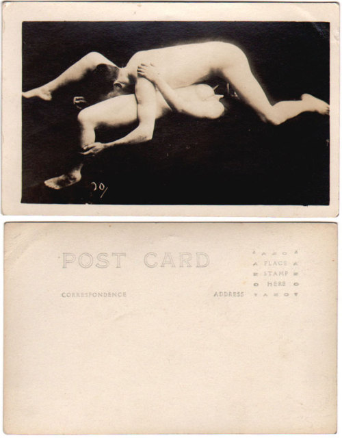 Original vintage real photo postcard, circa 1920s. One of a selection of original photos that come w