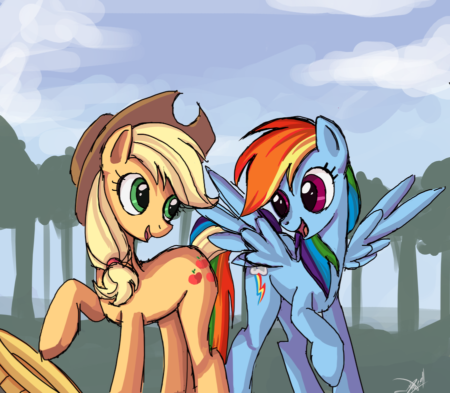 werd10101:  Appledash by =ponyKillerX 