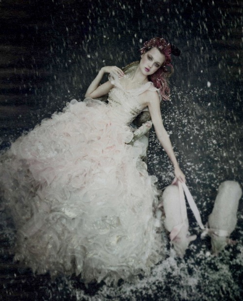 Lindsey Wixson by Paolo Roversi for W December porn pictures