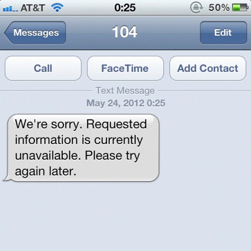 Screw you AT&T, unacceptable… (Taken with instagram)