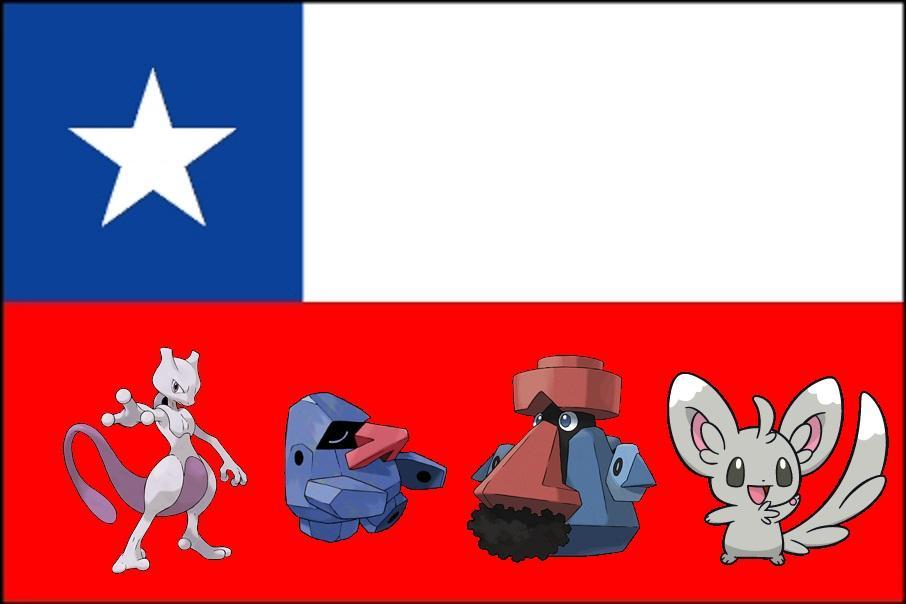 futubandera:   Pokemon Inspirados en Chile Mewtwo - El unico nacido en Chile en Isla