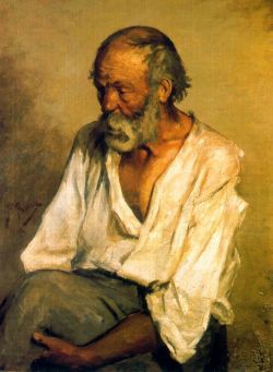 thisblueboy:  Pablo Picasso, Old Fisherman,