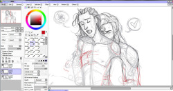 WIP part two of Thor/Loki. Heading to bed now, will finish tomorrow when I&rsquo;m less tired. 