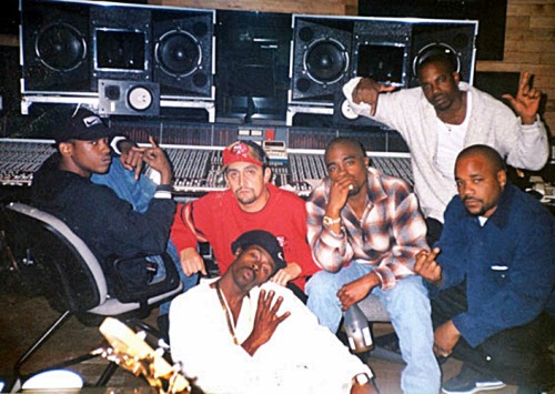 Kurupt, Johnny “J”, Rappin’ 4-Tay, 2Pac, Big Syke & Mopreme