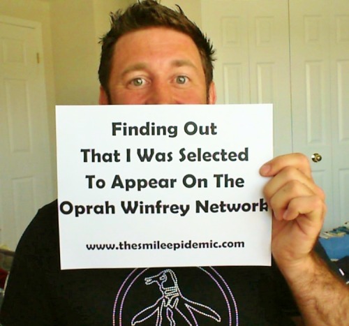 I’m going to be smiling all day long… I Just found out that I’m going to appear on a new TV series called THE TRUTH on the Oprah Winfrey Network!