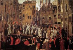 Giovanni Mansueti, Miracle Of The Relic Of The Holy Cross In Campo San Lio (1494