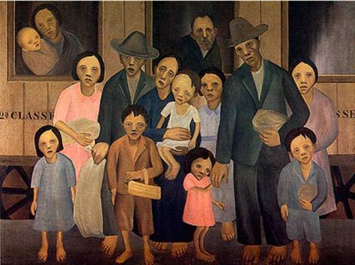 brazilwonders: Segunda Classe by Tarsila do Amaral.