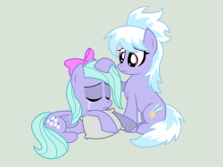 brony-express:  sturmpony:  Flitter and Cloud