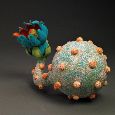 bookspaperscissors:Ceramic art by Carol Gouthro“I have a strong interest in natural forms, cultural 