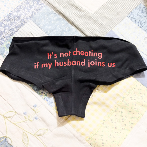 swingersdreams: swingersdreams: Wifes new panties (via TumbleOn)