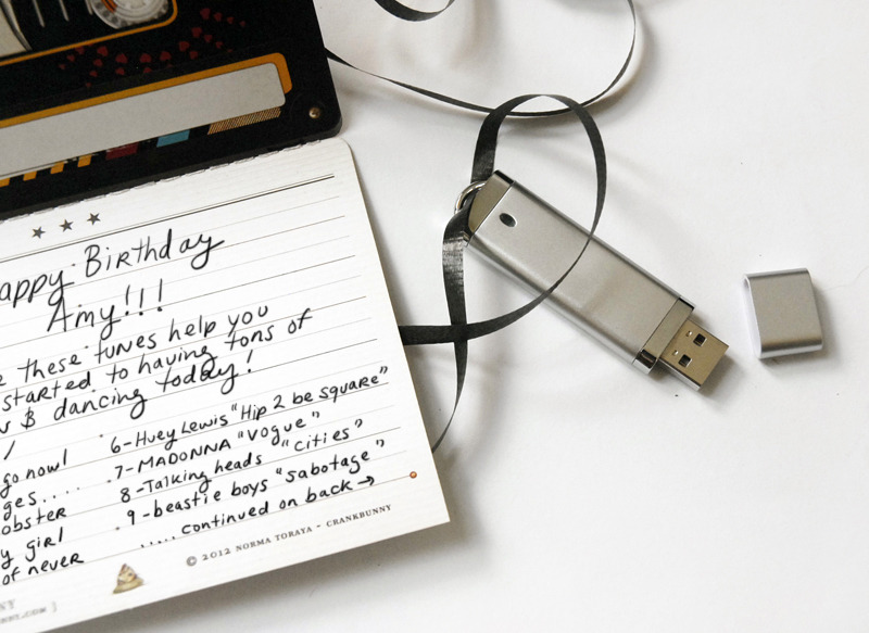 The FUN Make A Mixtape Greeting Card
Think about this carefully. Back in the day if you wanted to wish someone special a happy birthday, cheer someone up or just wanted to share a nifty hello … guess what you’d give them? If you said “Greeting card”…...