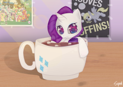 colorgasmfreakbrony:  Marshmallow Pony by