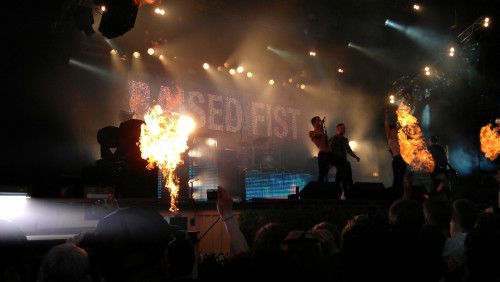 Raised Fist concert!!!!