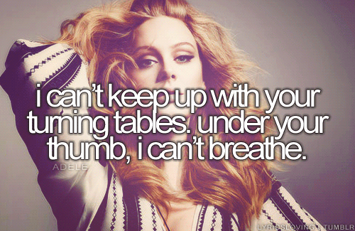 a love for lyrics