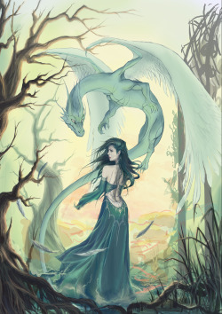 finding-absolem:    wip Lliane   by *o-LilSweets-o  Couldn&rsquo;t Pass this one up&hellip; I LOVE Dragons ^_^