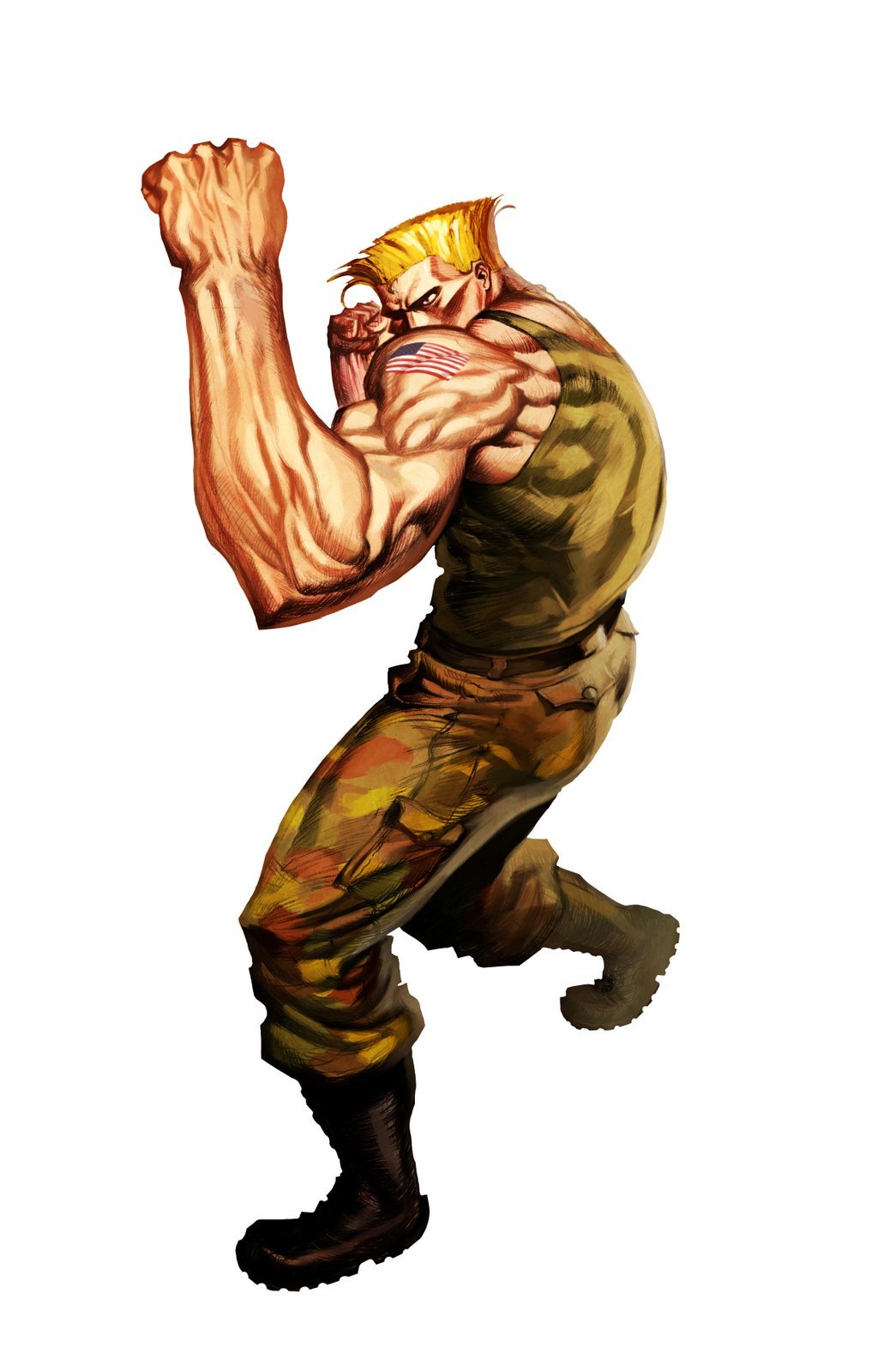 xombiedirge:  Street Fighters by Michaël Crouzat 