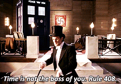 doctorwho:  The Doctor’s Rules    