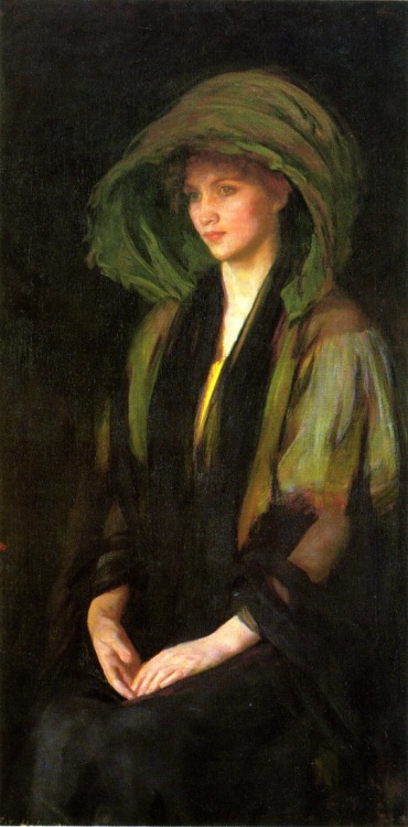 The Green Calash, Ellen Day Hale