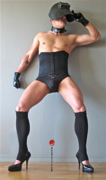 deviantdisplay:  Ready for the apocalypse.High heels and a vibrating butt plug are on the list of things you should have for the end of time. -Pet 