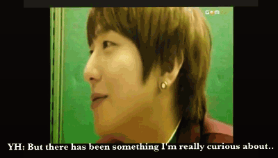 aishahzaidi-blog:  Yonghwa talking about Minhyuk’s eyesmile 