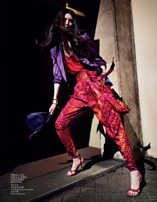 VOGUE CHINA JUNE 2012 Editorial: Exotic Chic Sui He by Cedric Bouchet Stylist: Tiina Laakkonen