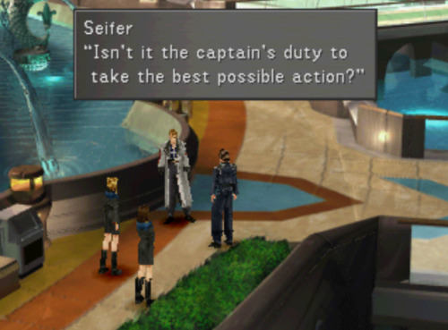 theatrhythm: and squall silently watches as seifer begins to shake. he doesn’t speak up for hi