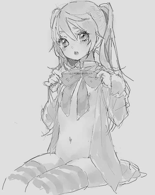 a-demon-butler:  Claude y♥u're supp♥sed to help me get dressed.  