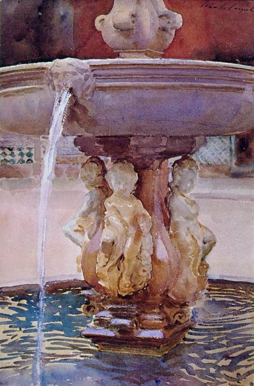 Spanish Fountain | John Singer Sargent