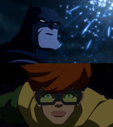 midtowncomics:  Batman &amp; Robin from DCAU’s The Dark Knight Returns 