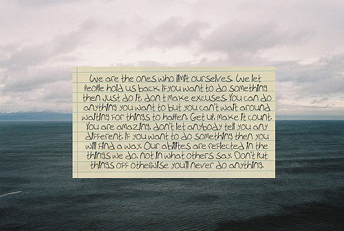 kushandwizdom:  Click here for more personal quotes 