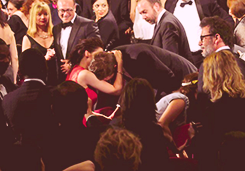 mrpattinson-blog:  Rob and Kristen inside the theater at the Cosmopolis premiere 