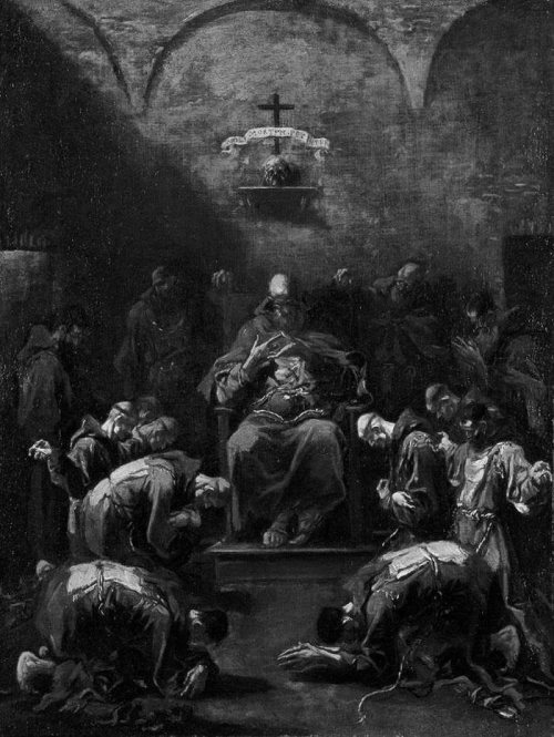 obsolence: Alessandro Magnasco - Prayer of the Penitent Monks