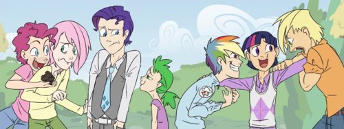 epicbroniestime:  Can’t tell if spike is a boy or girl Como no sé eso de rebloguear les dejo el link: http://welcome-to-the-herd.tumblr.com/post/19840489490/cant-tell-if-spike-is-a-boy-or-a-girl