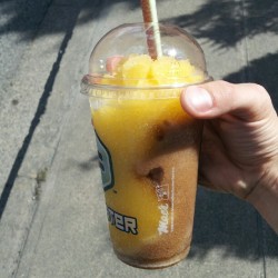 Banana rootbeer slurpees FTW!  (Taken with instagram)