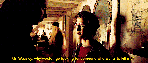 cogitoergo-sum:  Because you do every goddamn time, Harry! Harry Potter and the time