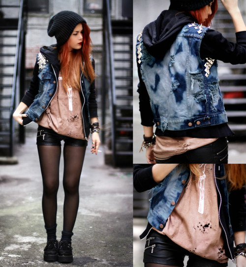 globalstreetfashion: sher rock this girl!