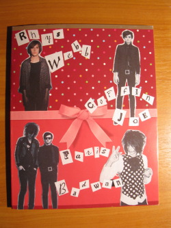 My notebooks with The Horrors and Radiohead, they are so nice :зз