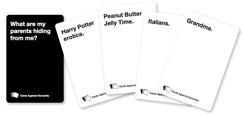 miss-nerdgasmz:   Cards Against Humanity is a party game for horrible people.  Unlike