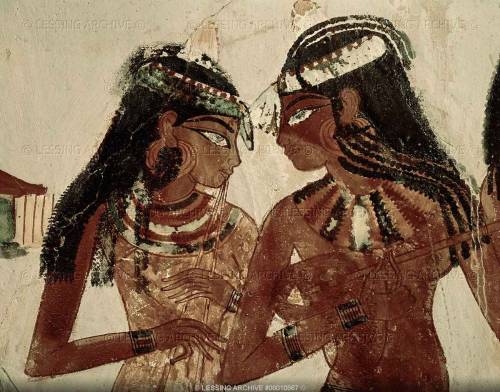 nilevalleystudies-blog:Egyptian Singers from a Tomb Scene