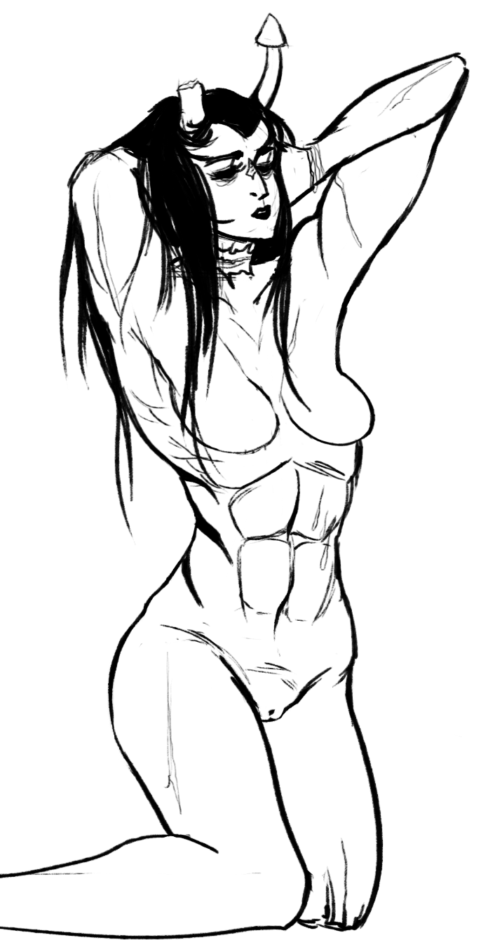 cheesydicks-blog:   centaurschesticle:  I just had to draw my Fem!Eq :v   Oh fem!eq