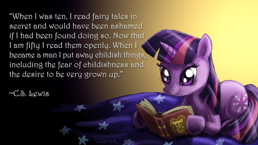 kamen-rider-equine:  Fairy Tales by ~PluckyNinja Words to live by, my friends. Words