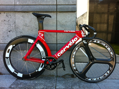 titsandtires: FIXED GEAR CERVELO T3 CARBON (by Neo@)