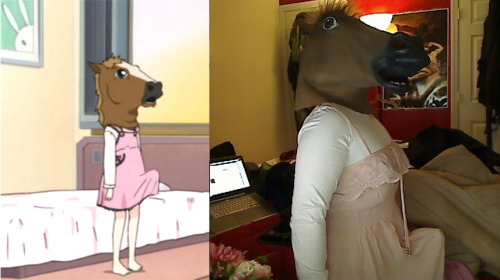 shitmyboyfriendsendsme: Our relationship seems to revolve around horse masks…