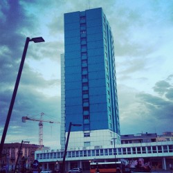 Architecture in Italy - Padua #italy #polworld #padua #padovafotografia #igerspadova #green#skyline (Scattata con Instagram presso McDonald&rsquo;s)