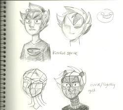 my sketch book is filled with shitty fake homestuck game concept art because its my secret dream to be able to program someday U.U